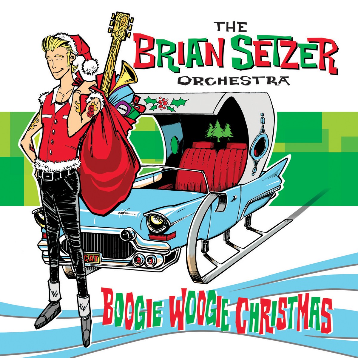 Brian Setzer Orchestra Boogie Woogie Christmas Vinyl LP