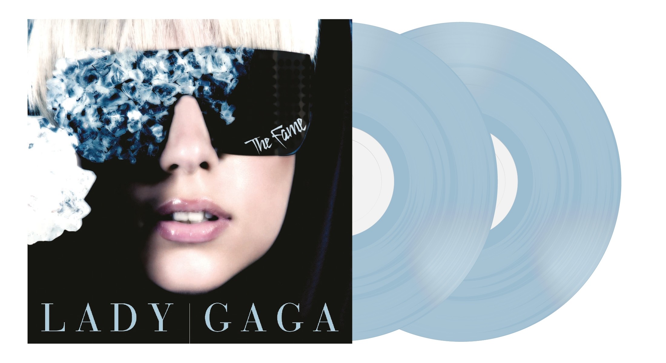 Lady Gaga - The Fame (Blue) 2XLP Vinyl
